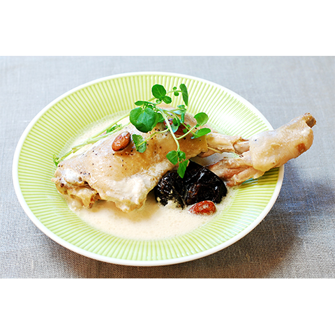 【濃いアーモンドミルクレシピ】チキンのアーモンドミルククリーム煮