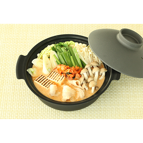 【濃いアーモンドミルクレシピ】アーモンドミルクキムチ鍋