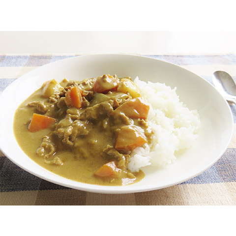 【濃いアーモンドミルクレシピ】アーモンドミルクとローズポークのカレー