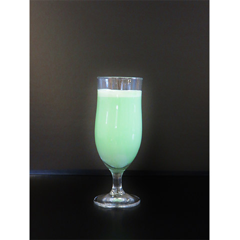 【濃いアーモンドミルクレシピ】抹茶アーモンドミルク(カクテル)