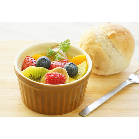 【濃いアーモンドミルクレシピ】アーモンドミルクのフルーツグラタン