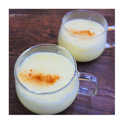 【濃いアーモンドミルクレシピ】アーモンドゴールデンミルク